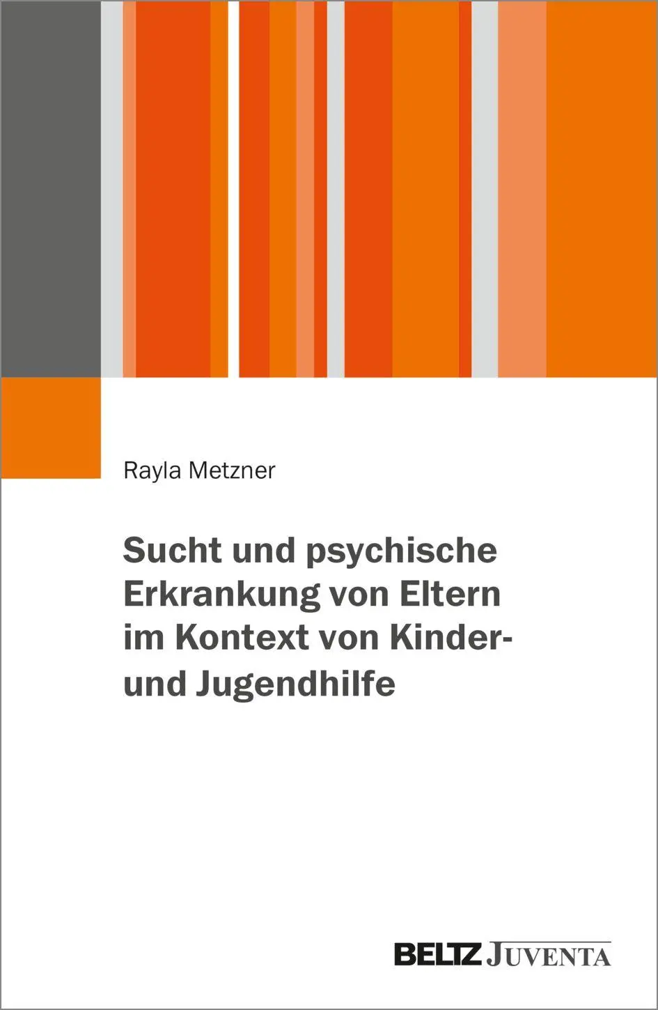 Cover: 9783779992332 | Sucht und psychische Erkrankung von Eltern im Kontext von Kinder-...
