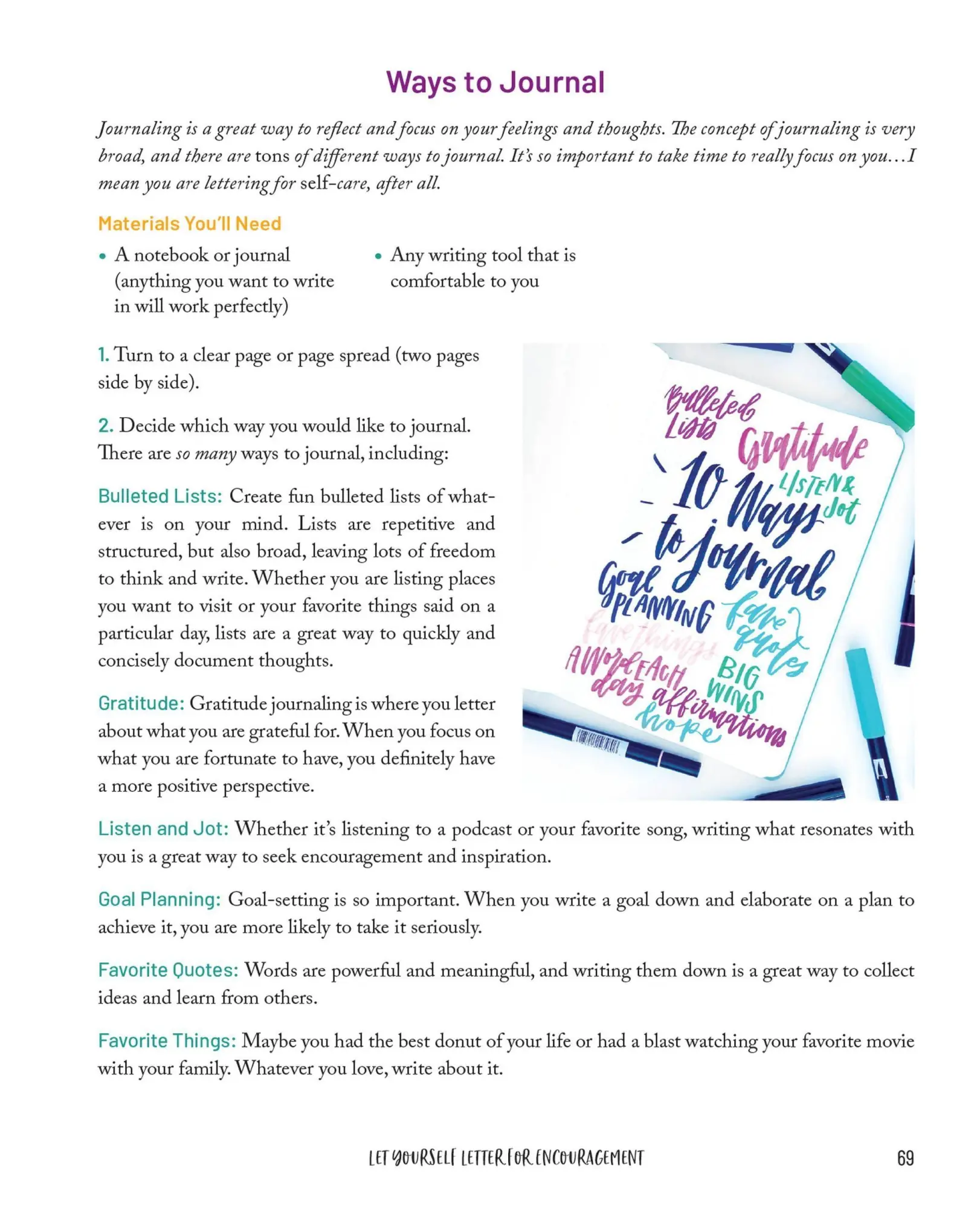 Bild: 9781646042432 | Hand Lettering for Self-Care | Lauren Fitzmaurice | Taschenbuch | 2021