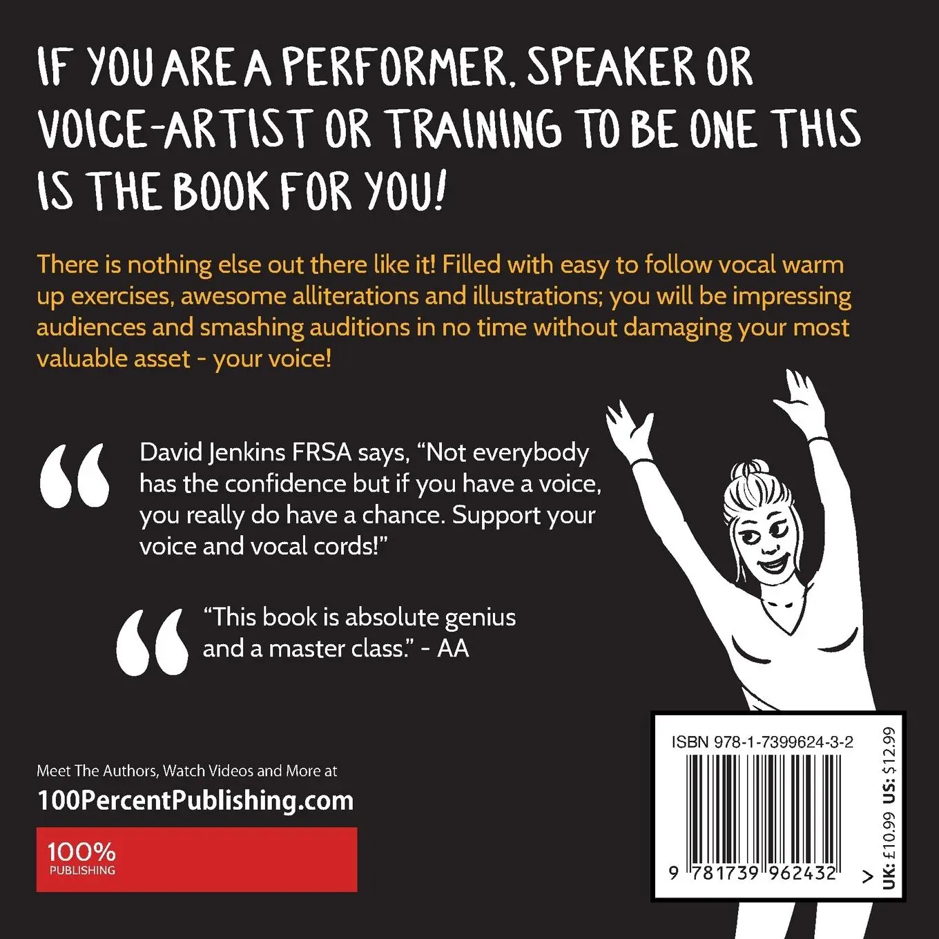 Rückseite: 9781739962432 | Vocal Warm Ups &amp; Exercises For Actors, Speakers &amp; Voice Artists | Buch