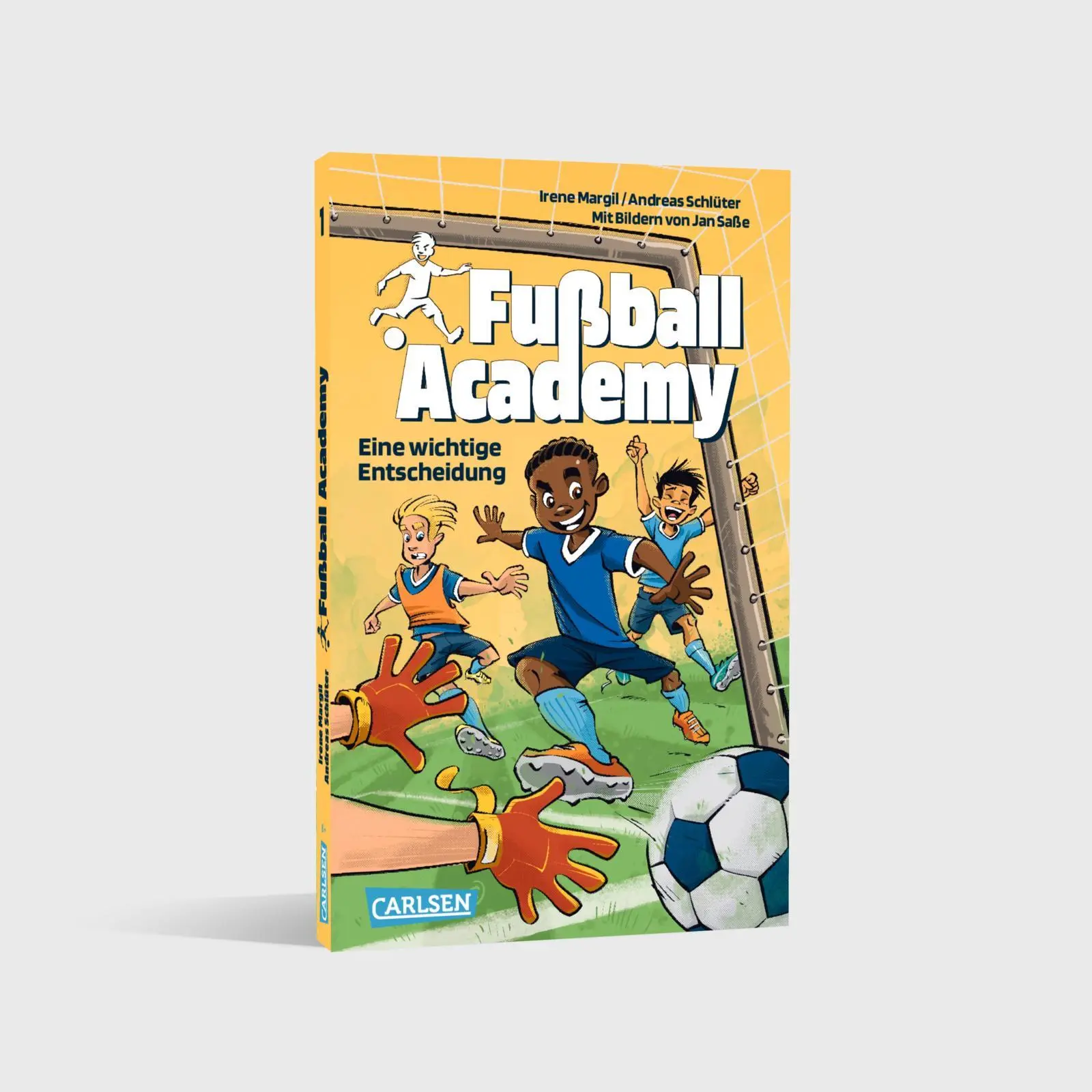 Bild: 9783551322432 | Fußball Academy 1: Eine wichtige Entscheidung | Irene Margil (u. a.)