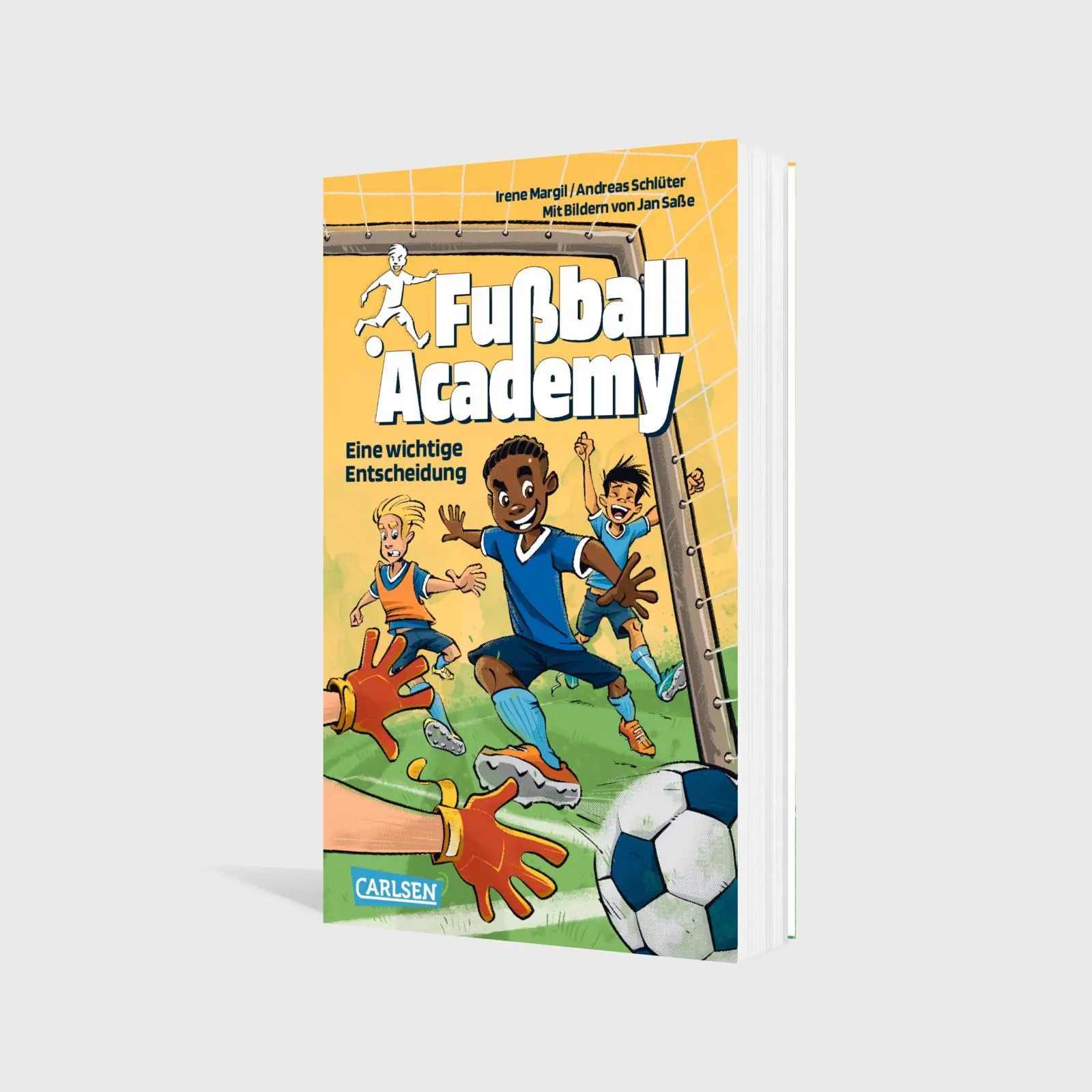 Bild: 9783551322432 | Fußball Academy 1: Eine wichtige Entscheidung | Irene Margil (u. a.)