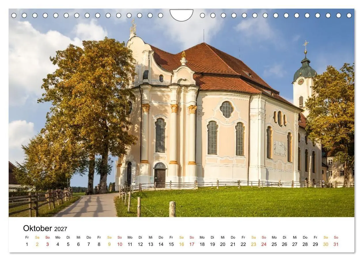 Bild: 9783594372432 | Unterwegs auf der Romantischen Strasse (Wandkalender 2027 DIN A4...