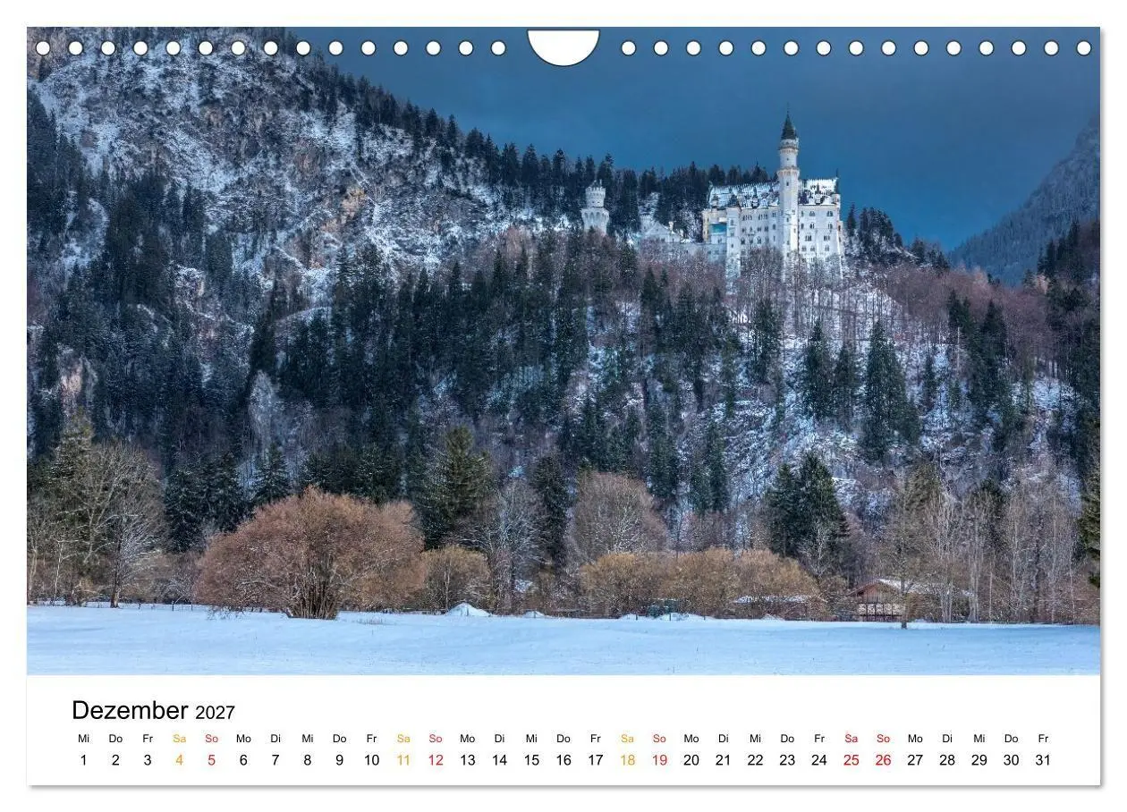Bild: 9783594372432 | Unterwegs auf der Romantischen Strasse (Wandkalender 2027 DIN A4...