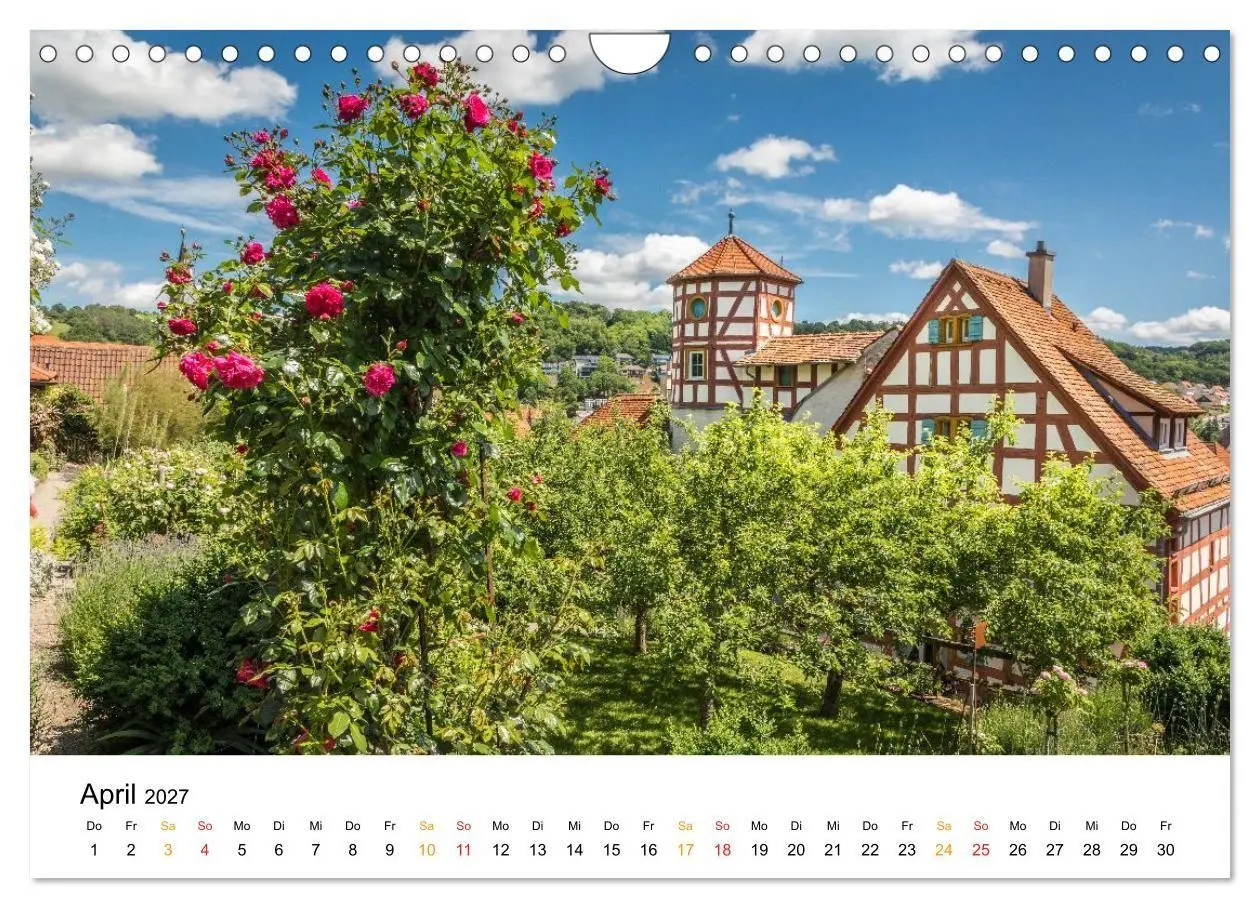 Bild: 9783594372432 | Unterwegs auf der Romantischen Strasse (Wandkalender 2027 DIN A4...