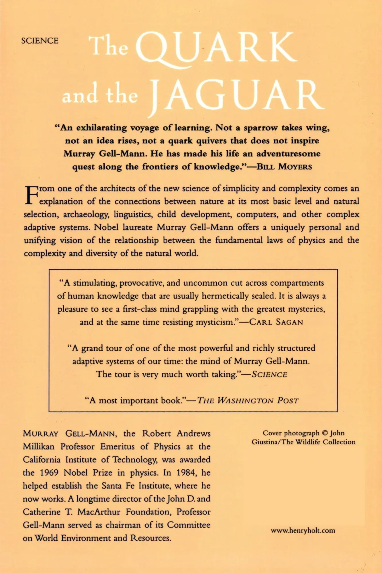 Rückseite: 9780805072532 | The Quark and the Jaguar | Adventures in the Simple and the Complex