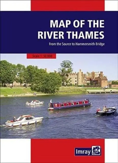 Cover: 9781786792532 | Map of the River Thames | Imray | (Land-)Karte | Karte/Landkarte