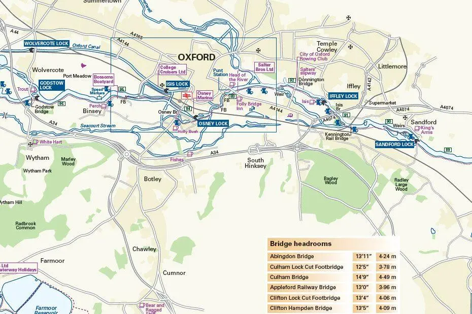 Bild: 9781786792532 | Map of the River Thames | Imray | (Land-)Karte | Karte/Landkarte