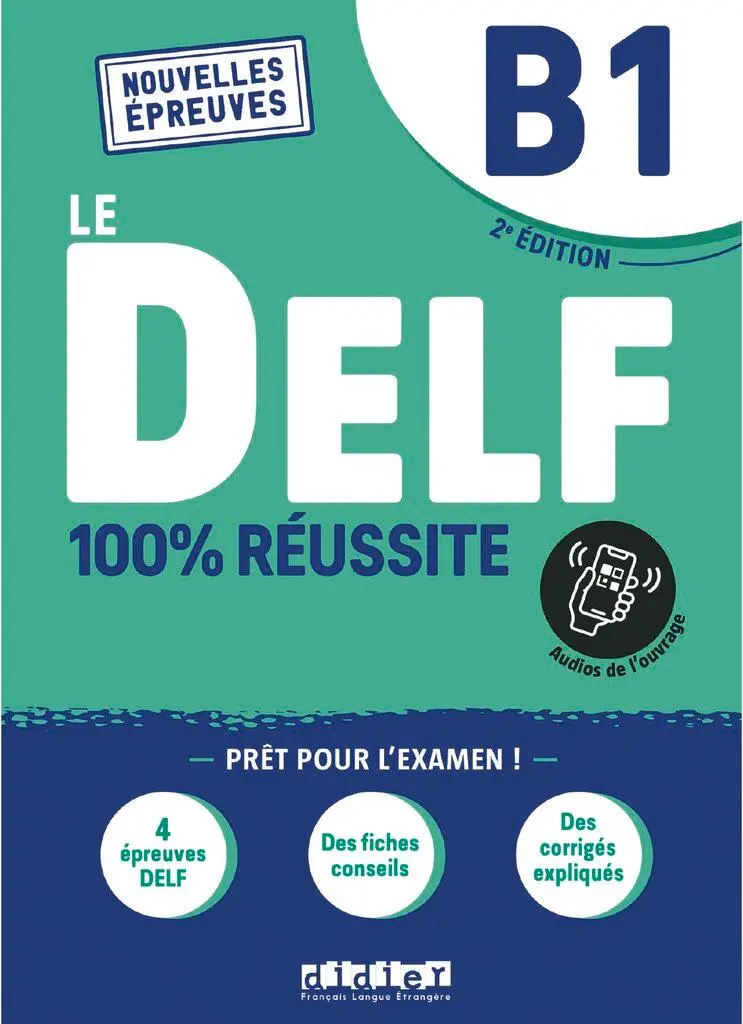 Cover: 9782278102532 | Le DELF - 100% réussite - 2. Ausgabe - B1 | Buch mit didierfle.app Cover: 9782278102532 | Le DELF - 100% réussite - 2. Ausgabe - B1 | Buch mit didierfle.app