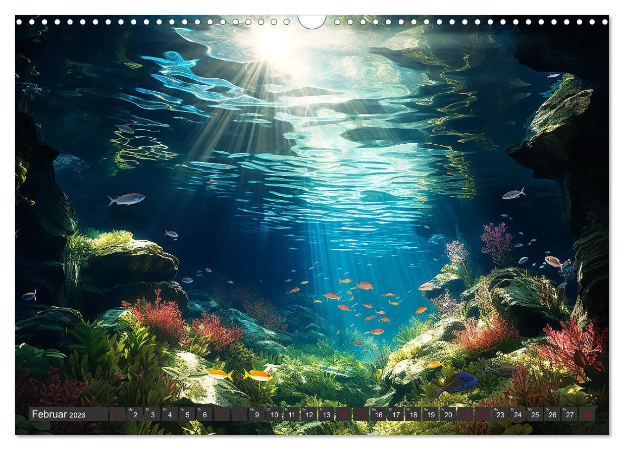 Bild: 9783457502532 | Kalte klare Welt (Wandkalender 2026 DIN A3 quer), CALVENDO...