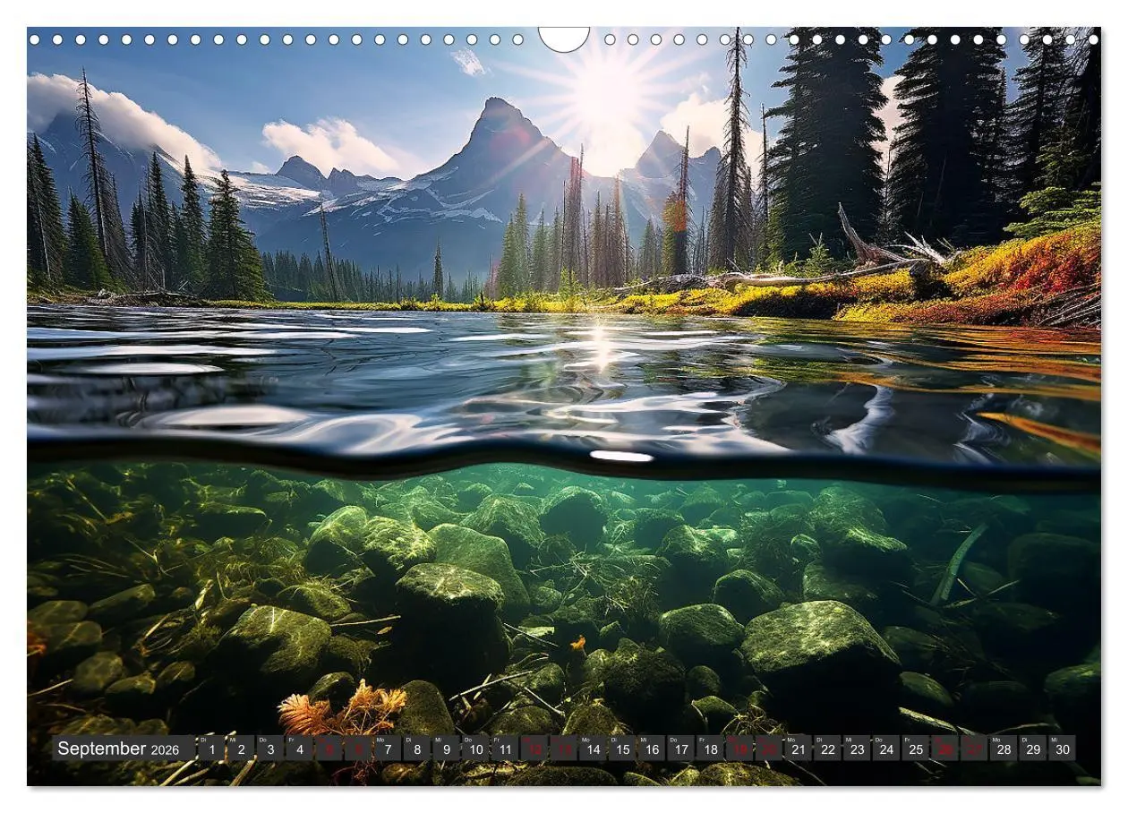 Bild: 9783457502532 | Kalte klare Welt (Wandkalender 2026 DIN A3 quer), CALVENDO...