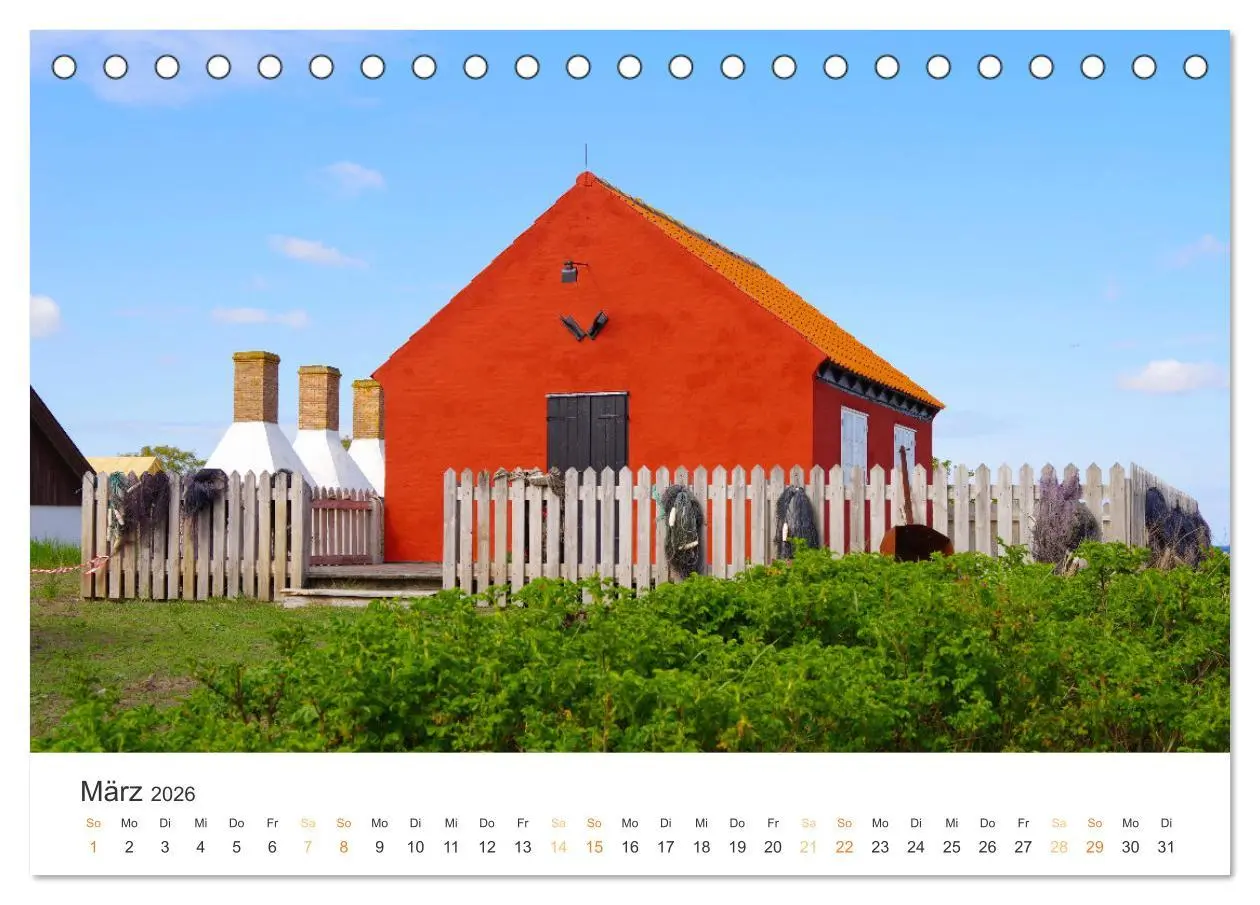Bild: 9783516212532 | Bornholm Pur (Tischkalender 2026 DIN A5 quer), CALVENDO Monatskalender