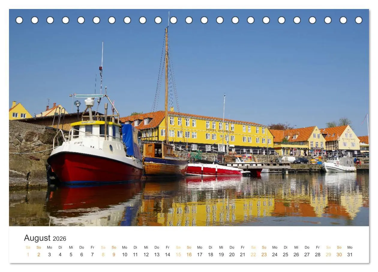 Bild: 9783516212532 | Bornholm Pur (Tischkalender 2026 DIN A5 quer), CALVENDO Monatskalender