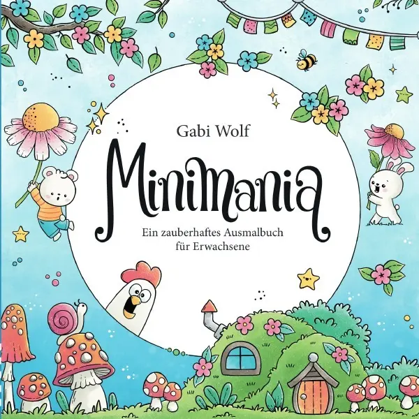 Cover: 9783565032532 | Minimania - Ein zauberhaftes Ausmalbuch für Erwachsene | DE | Wolf