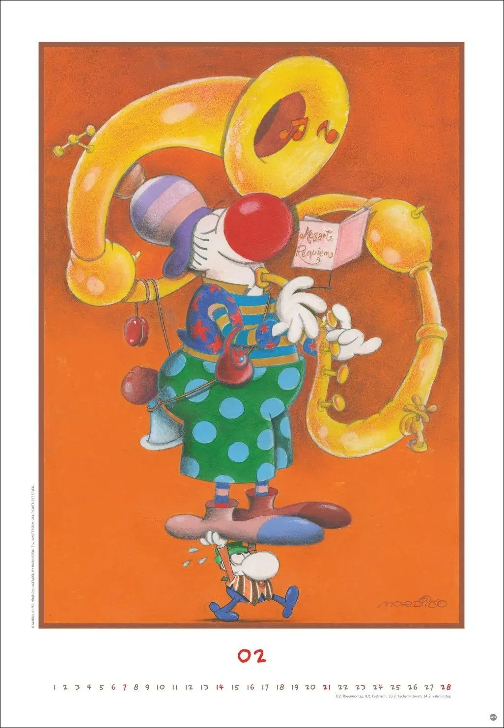 Bild: 9783756412532 | Mordillo Edition Kalender 2027 | Guillermo Mordillo | Kalender | 14 S.