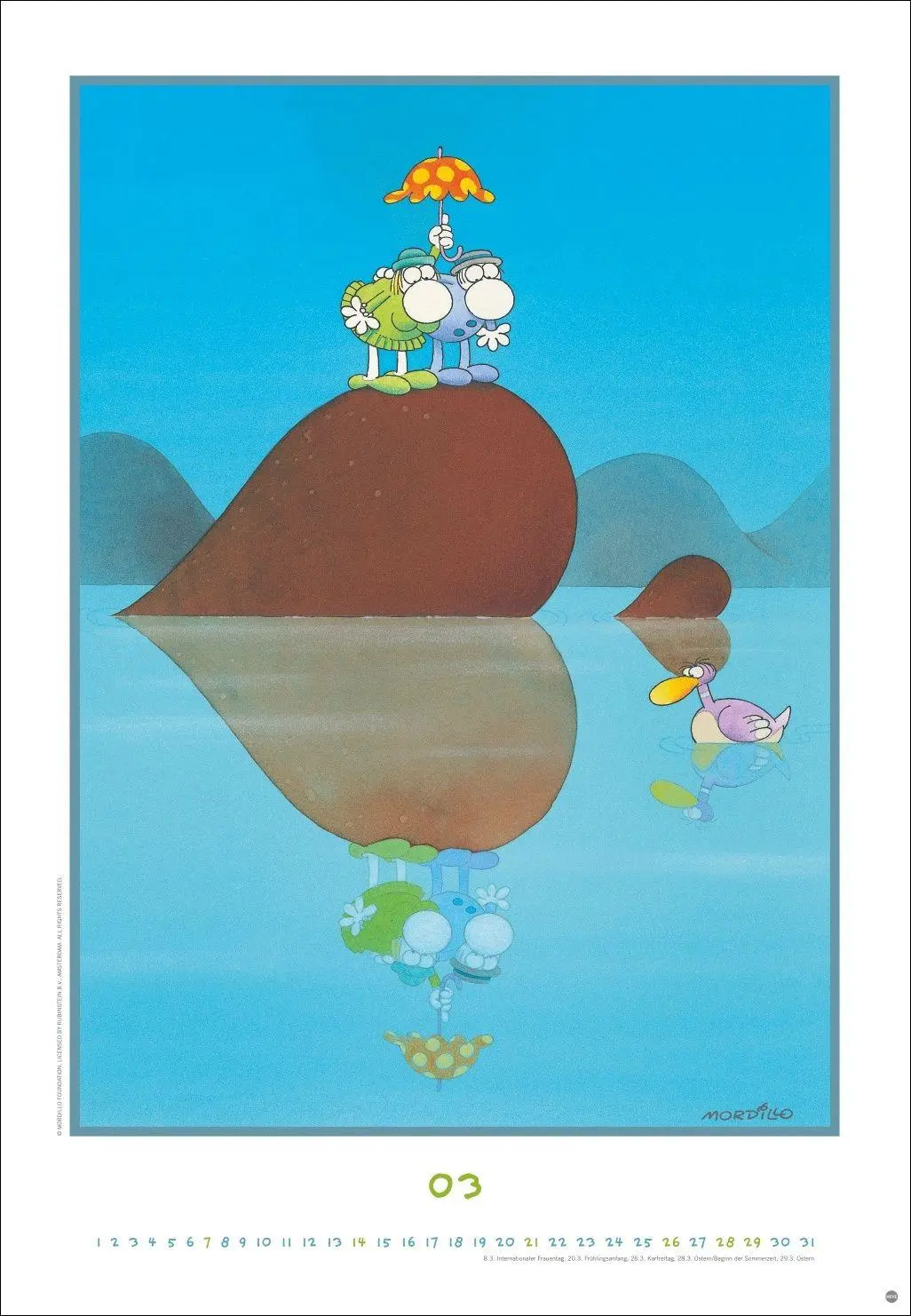 Bild: 9783756412532 | Mordillo Edition Kalender 2027 | Guillermo Mordillo | Kalender | 14 S.