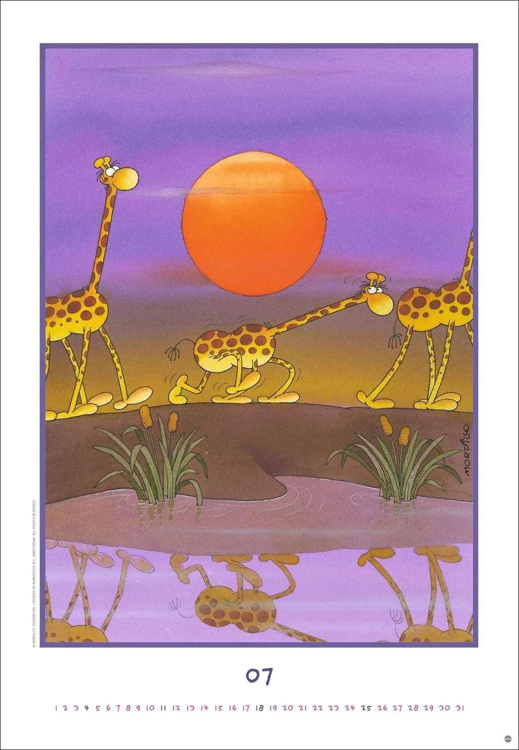 Bild: 9783756412532 | Mordillo Edition Kalender 2027 | Guillermo Mordillo | Kalender | 14 S.