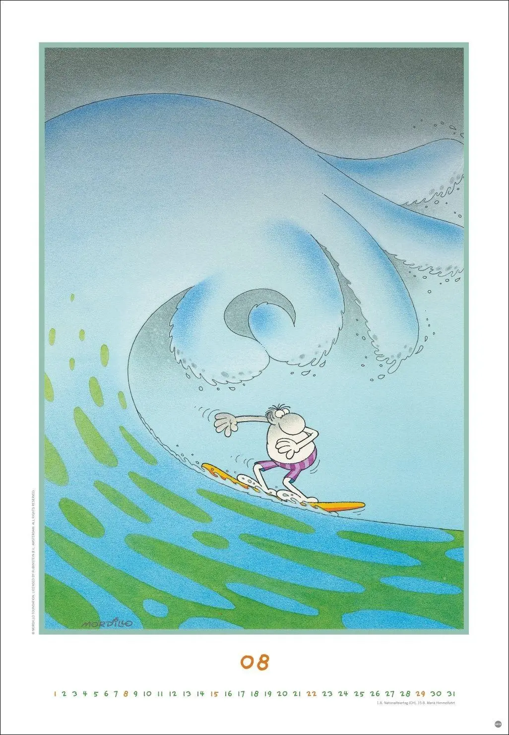 Bild: 9783756412532 | Mordillo Edition Kalender 2027 | Guillermo Mordillo | Kalender | 14 S.