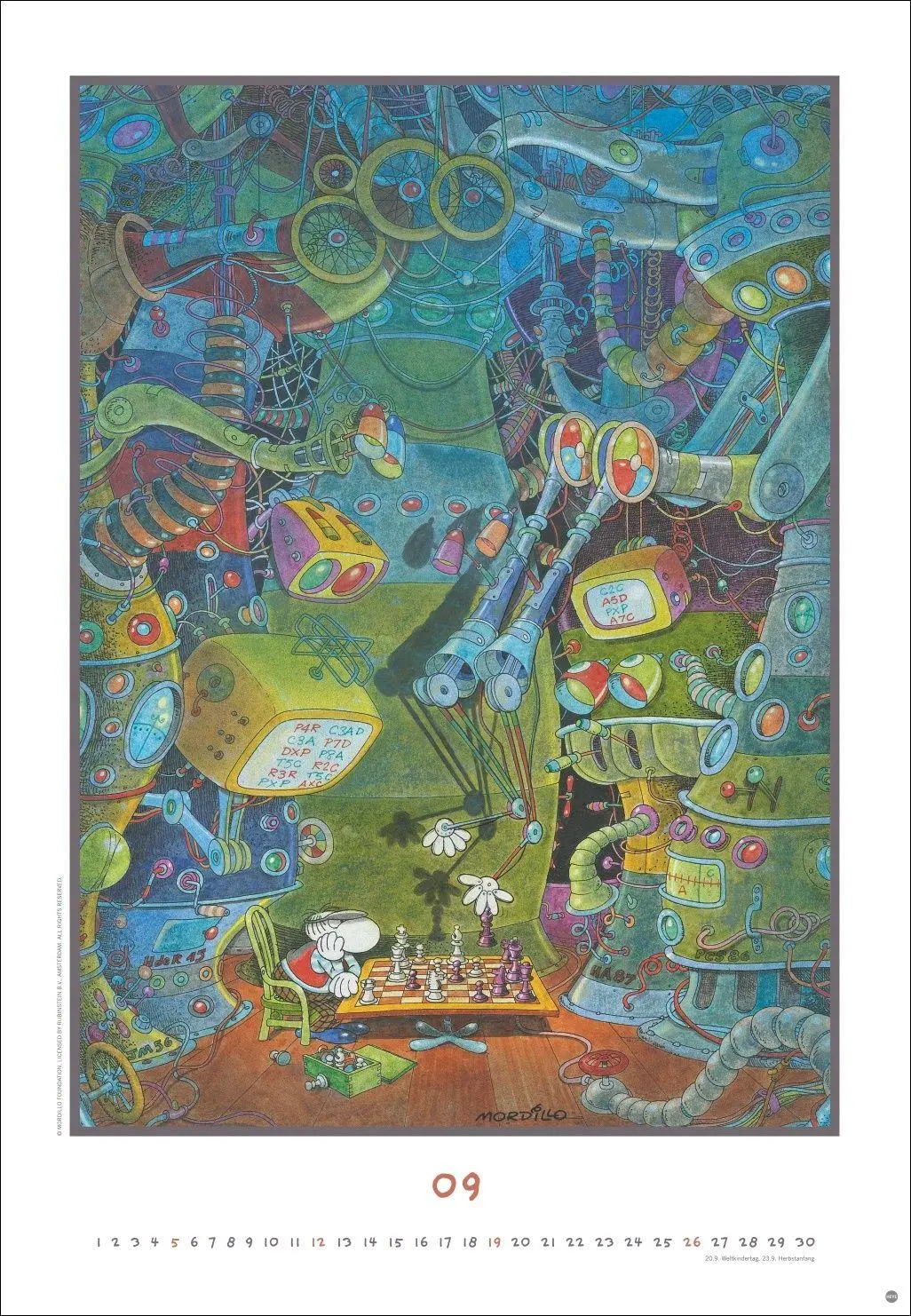 Bild: 9783756412532 | Mordillo Edition Kalender 2027 | Guillermo Mordillo | Kalender | 14 S.