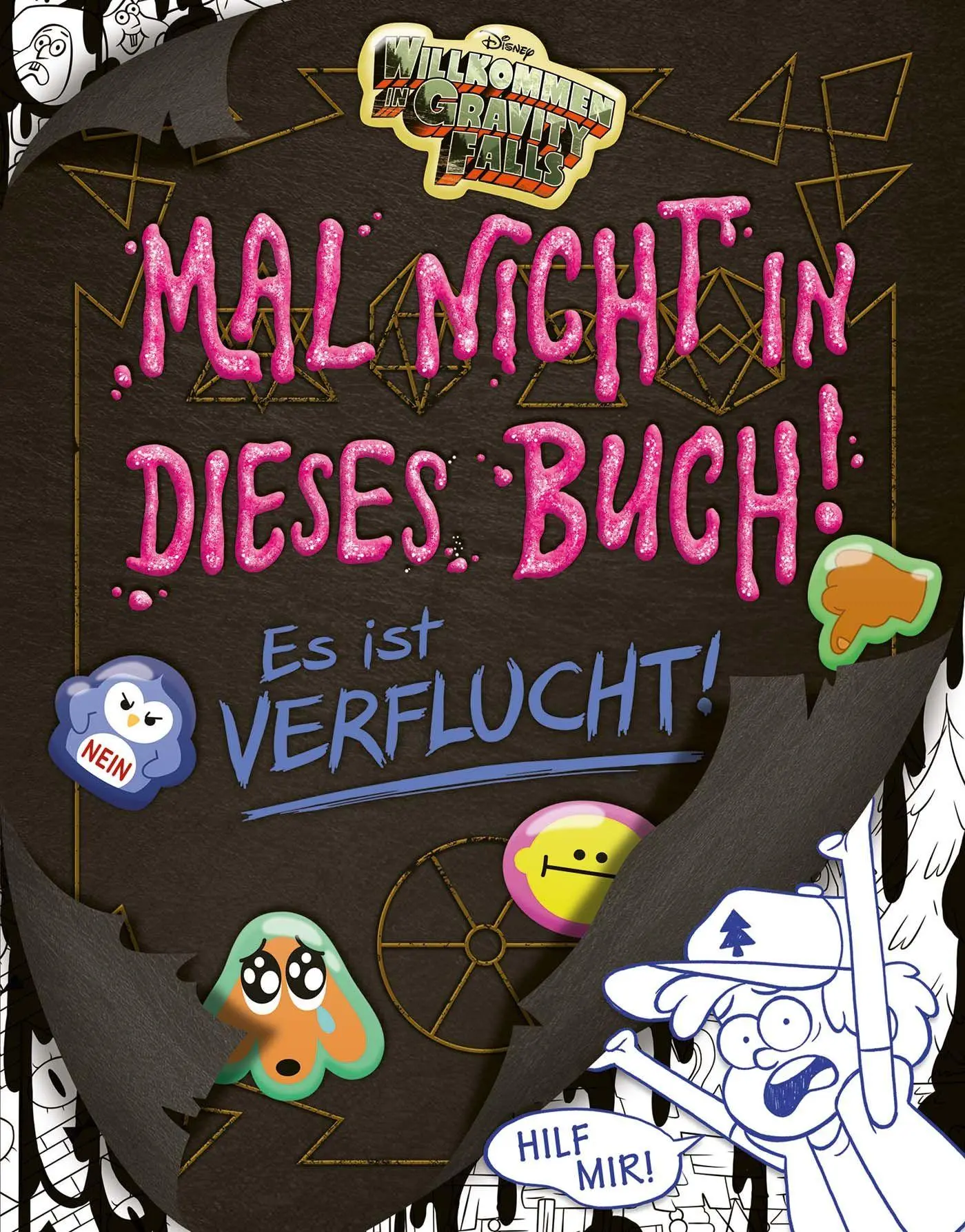 Cover: 9783770412532 | Willkommen in Gravity Falls - Malt nicht in dieses Buch! Es ist...