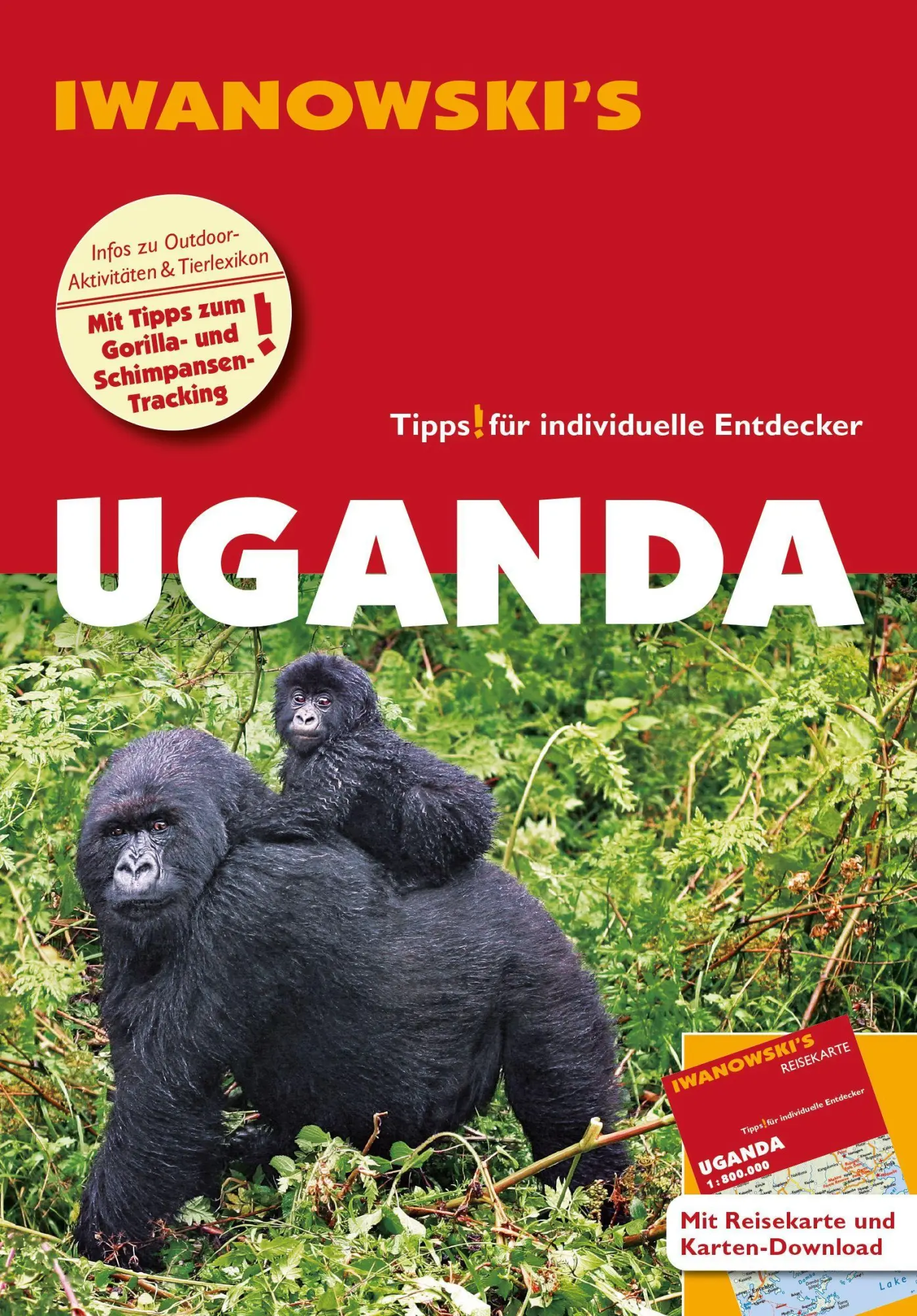 Cover: 9783861972532 | Uganda - Reiseführer von Iwanowski | Heiko Hooge | Taschenbuch | 2023