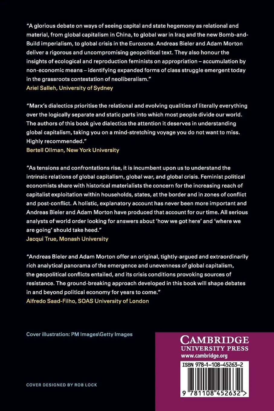 Rückseite: 9781108452632 | Global Capitalism, Global War, Global Crisis | Andreas Bieler (u. a.)