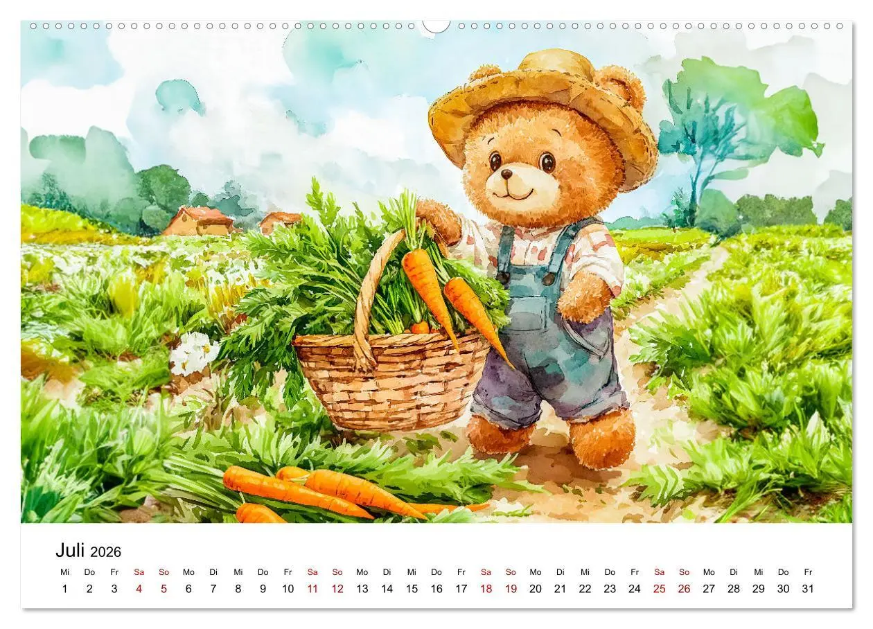Bild: 9783457352632 | Teddy auf dem Bauernhof - Entdecke das Landleben mit Tieren und...