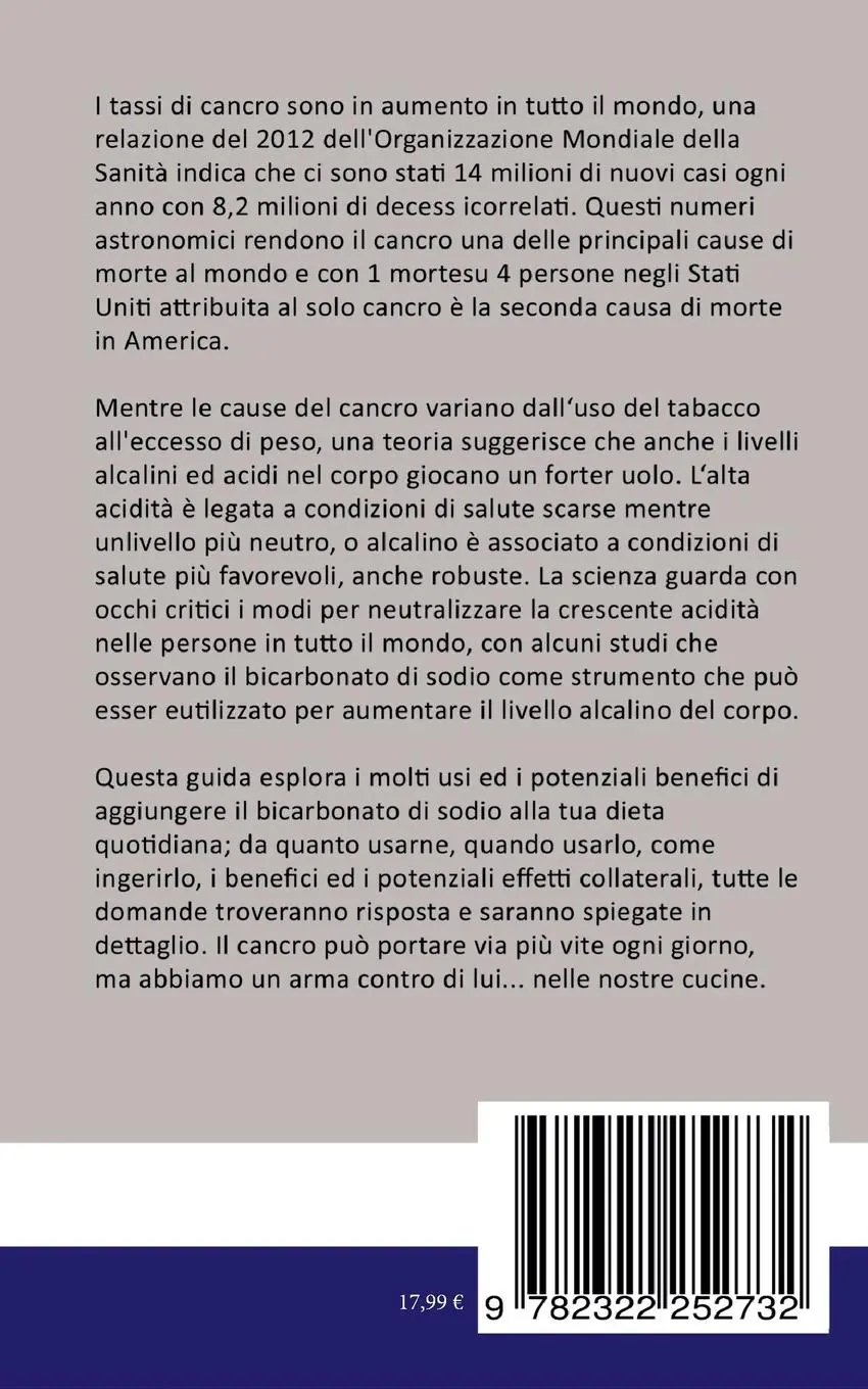 Rückseite: 9782322252732 | La cura del cancro con il bicarbonato di sodio - frode o miracolo?