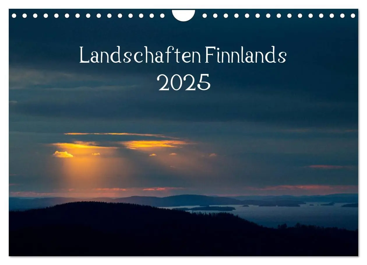 Cover: 9783435562732 | Landschaften Finnlands (Wandkalender 2025 DIN A4 quer), CALVENDO...