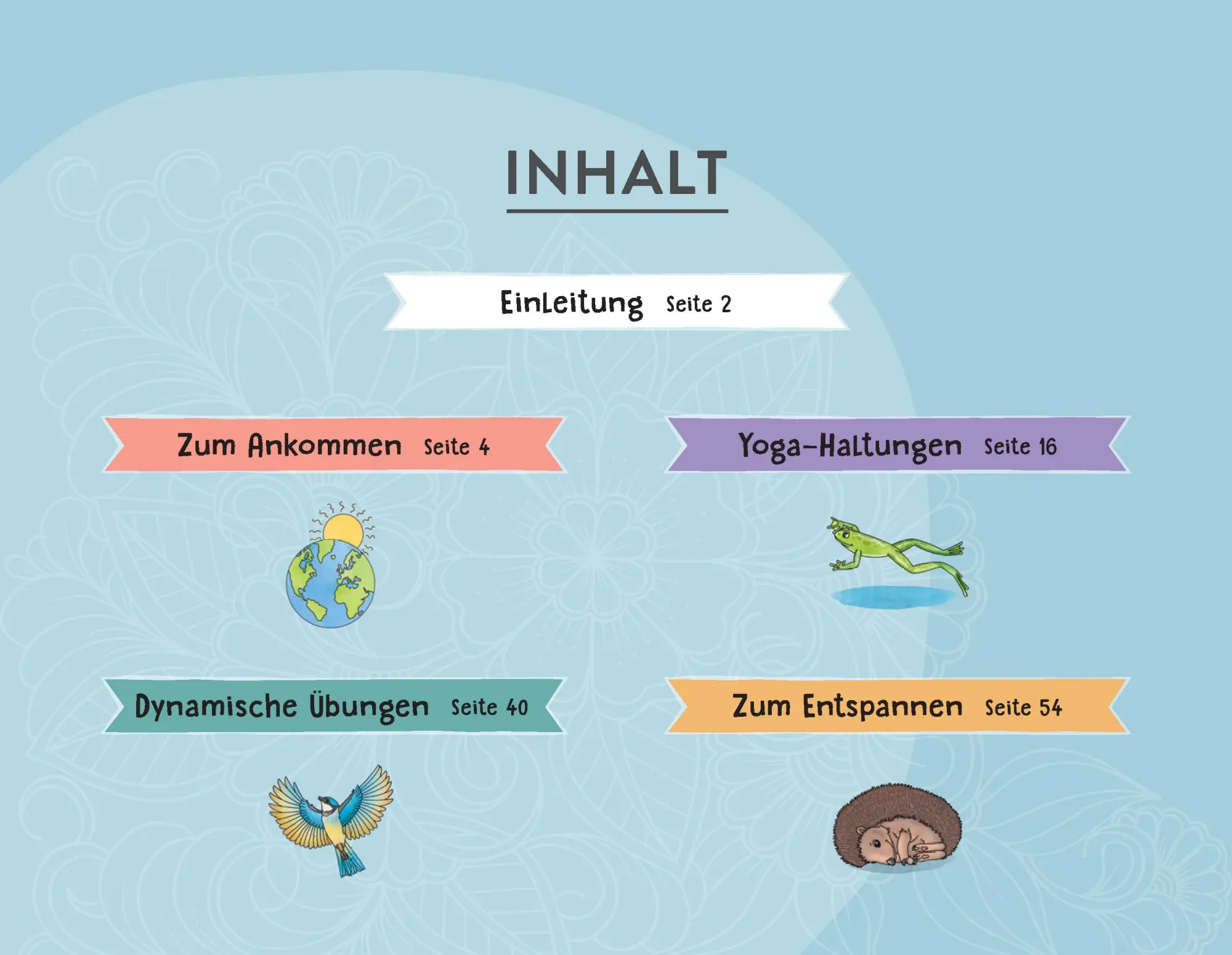 Bild: 9783625192732 | Yoga für Kinder - 30 einfache Übungen für Kinder von 2 bis 6 Jahren
