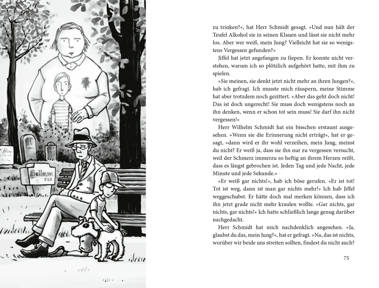 Rückseite: 9783751202732 | Der Junge, der Gedanken lesen konnte | Ein Friedhofskrimi | Boie