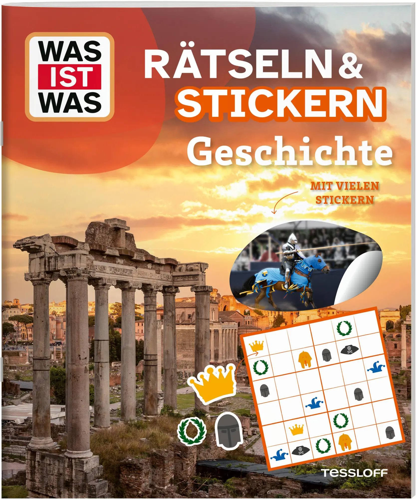 Cover: 9783788622732 | WAS IST WAS Rätseln und Stickern: Geschichte | KG | Broschüre | 24 S.