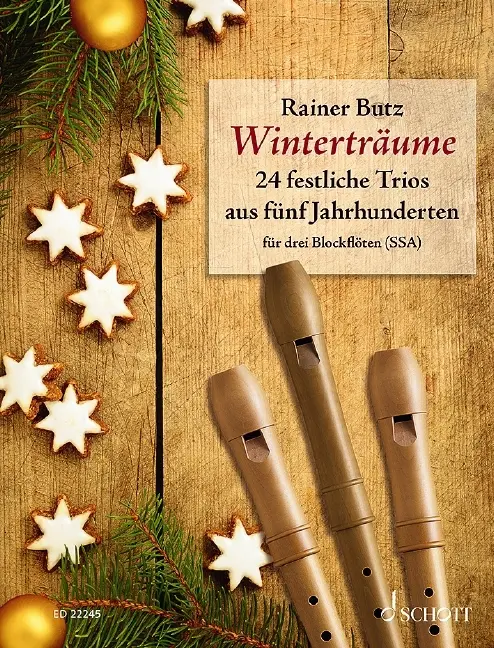 Cover: 9790001202732 | Winterträume | Rainer Butz | Notenblätter (ungebunden) | 100 S. | 2016