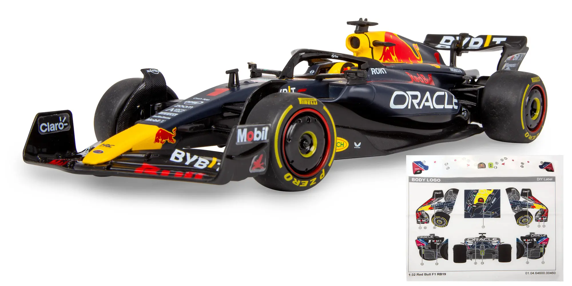 Bild: 4042774472832 | Oracle Red Bull Racing RB19 Diecast 1:32 dunkelblau | 402201 | Deutsch