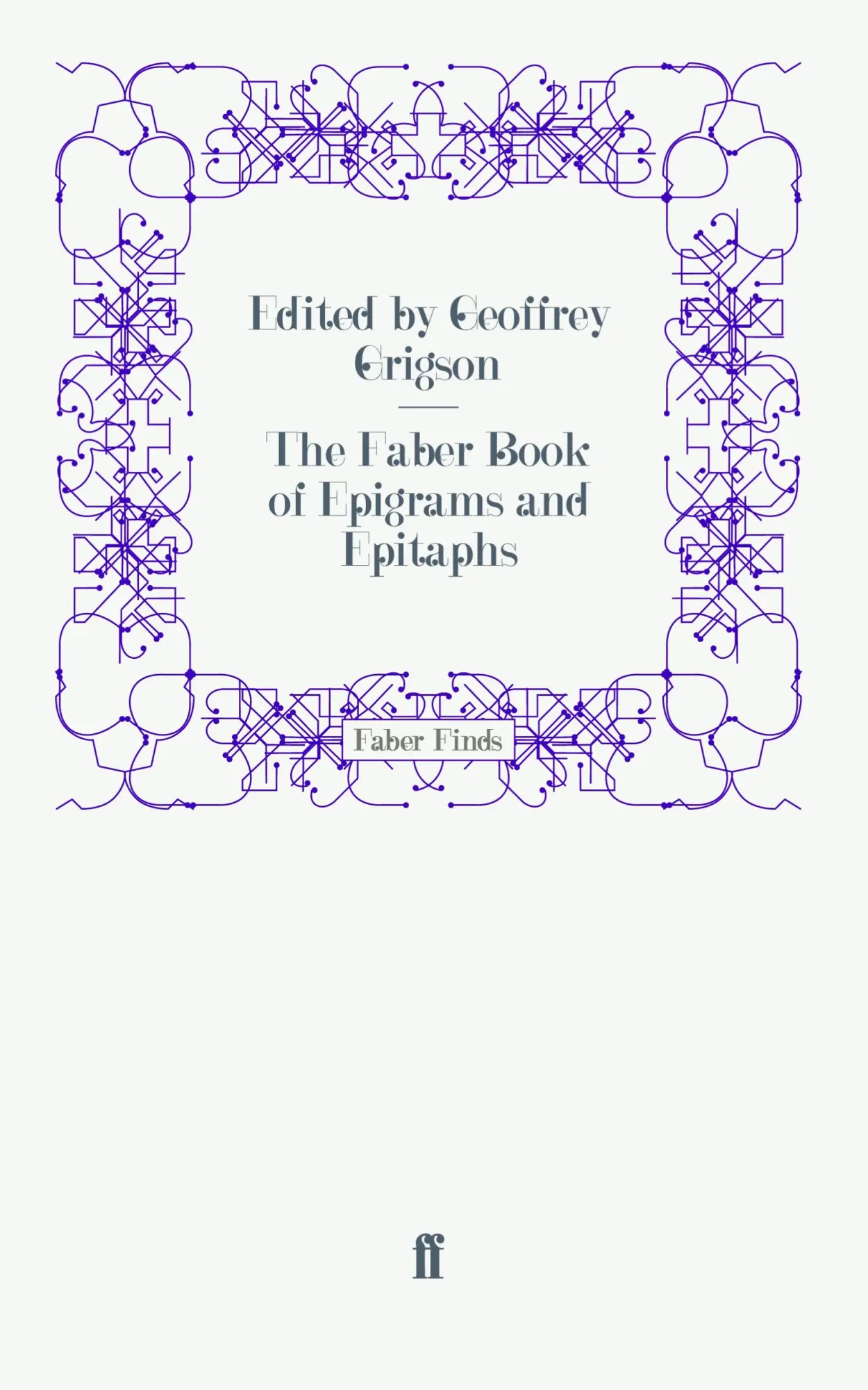 Cover: 9780571242832 | The Faber Book of Epigrams and Epitaphs | Taschenbuch | Englisch
