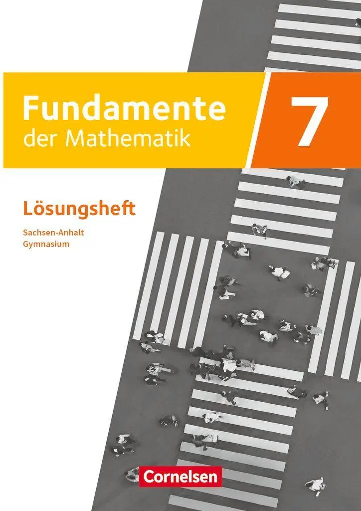 Cover: 9783060002832 | Fundamente der Mathematik 7. Schuljahr - Sachsen-Anhalt ab 2024 -...