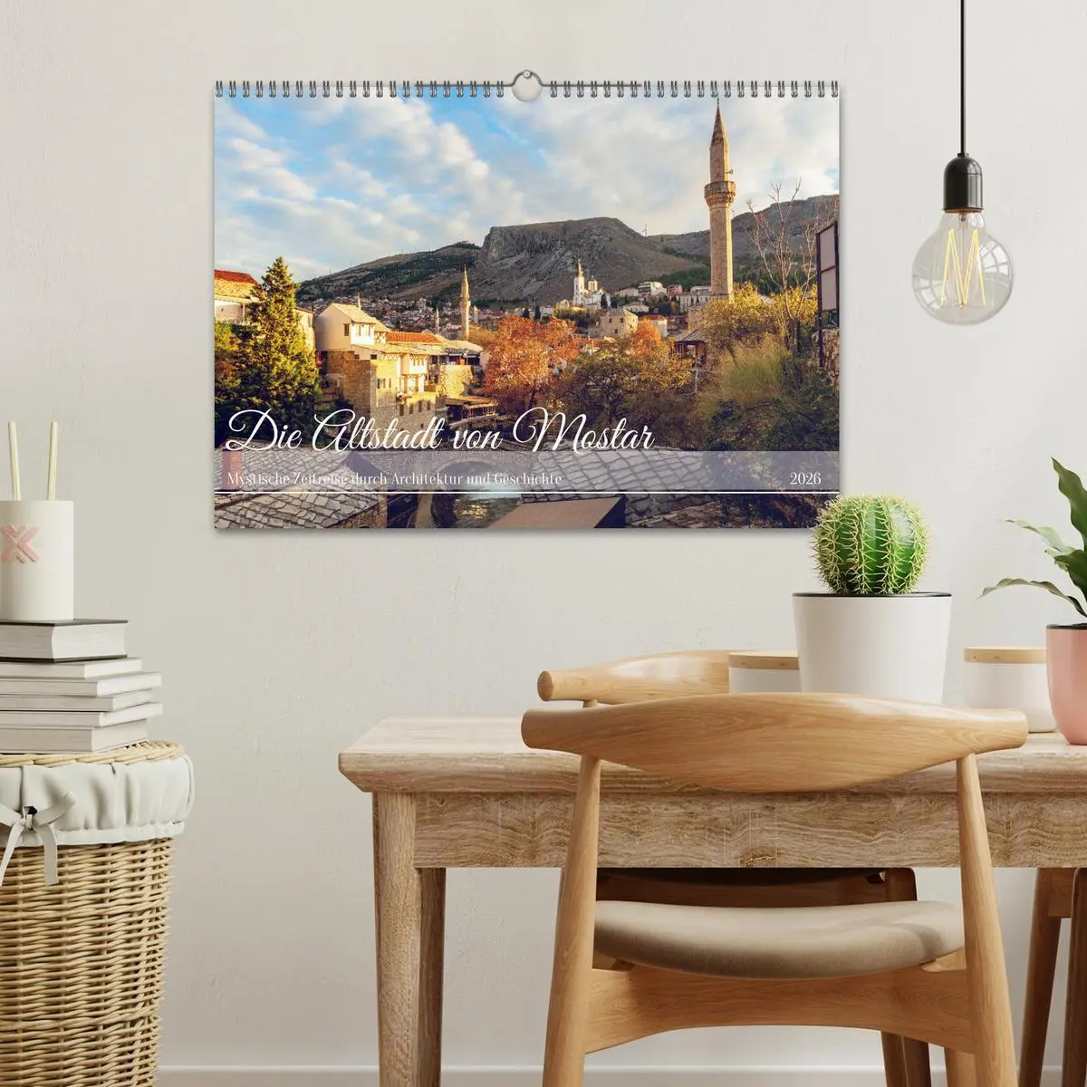 Bild: 9783457402832 | Die Altstadt von Mostar (Wandkalender 2026 DIN A3 quer), CALVENDO...