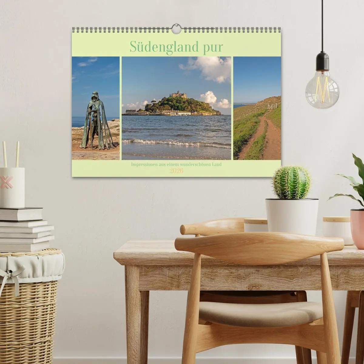 Bild: 9783457572832 | Südengland pur (Wandkalender 2026 DIN A3 quer), CALVENDO...