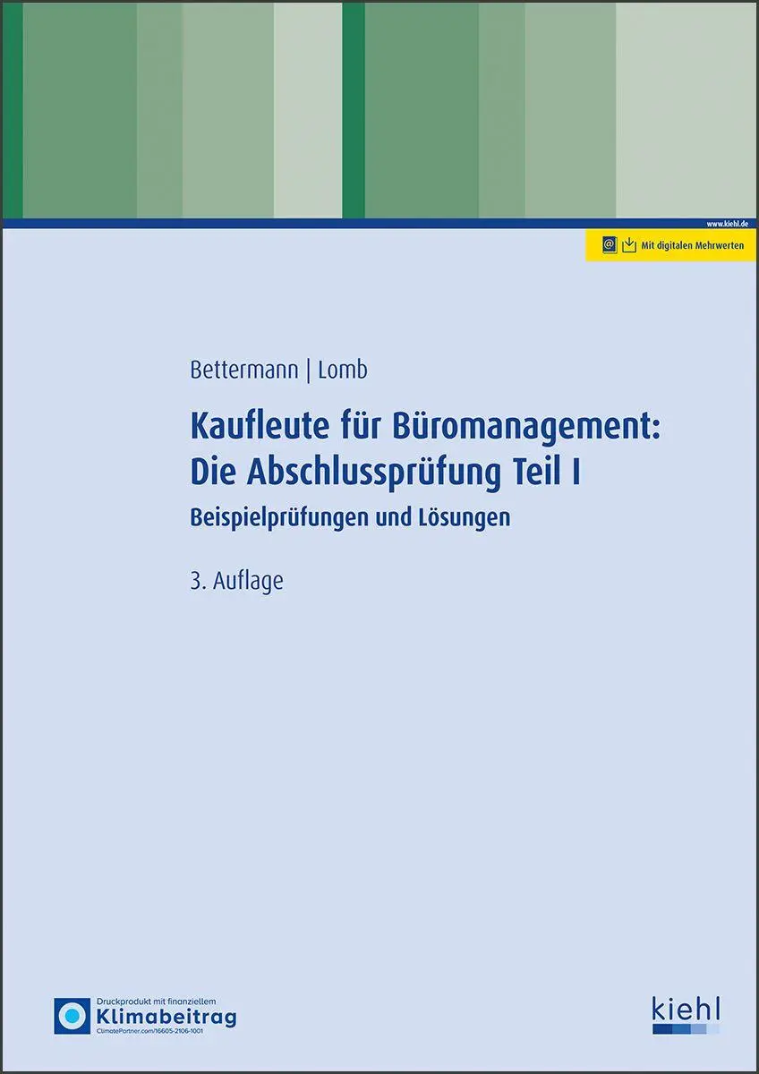 Cover: 9783470102832 | Kaufleute für Büromanagement: Die Abschlussprüfung Teil I | Bundle