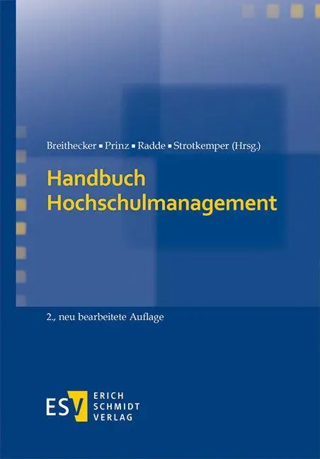 Cover: 9783503242832 | Handbuch Hochschulmanagement | Volker Breithecker (u. a.) | Buch