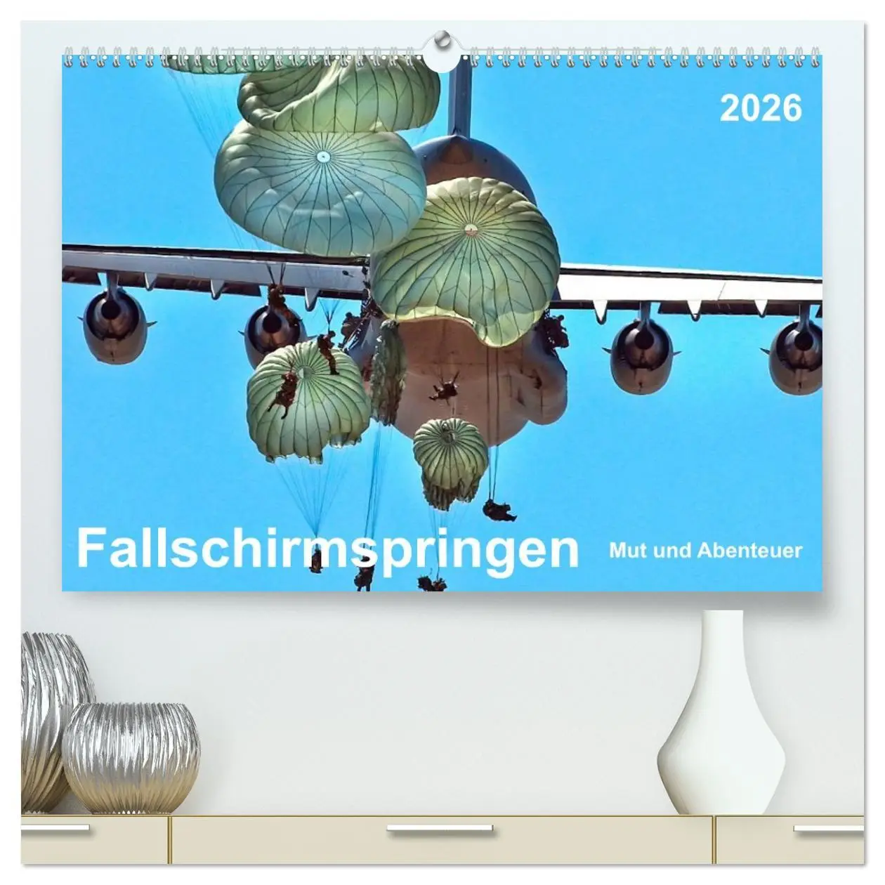 Cover: 9783516042832 | Fallschirmspringen - Mut und Abenteuer (hochwertiger Premium...