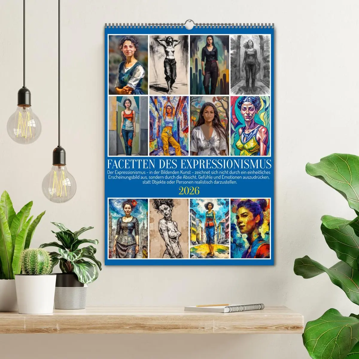 Bild: 9783516592832 | Facetten des Expressionismus (Wandkalender 2026 DIN A2 hoch),...