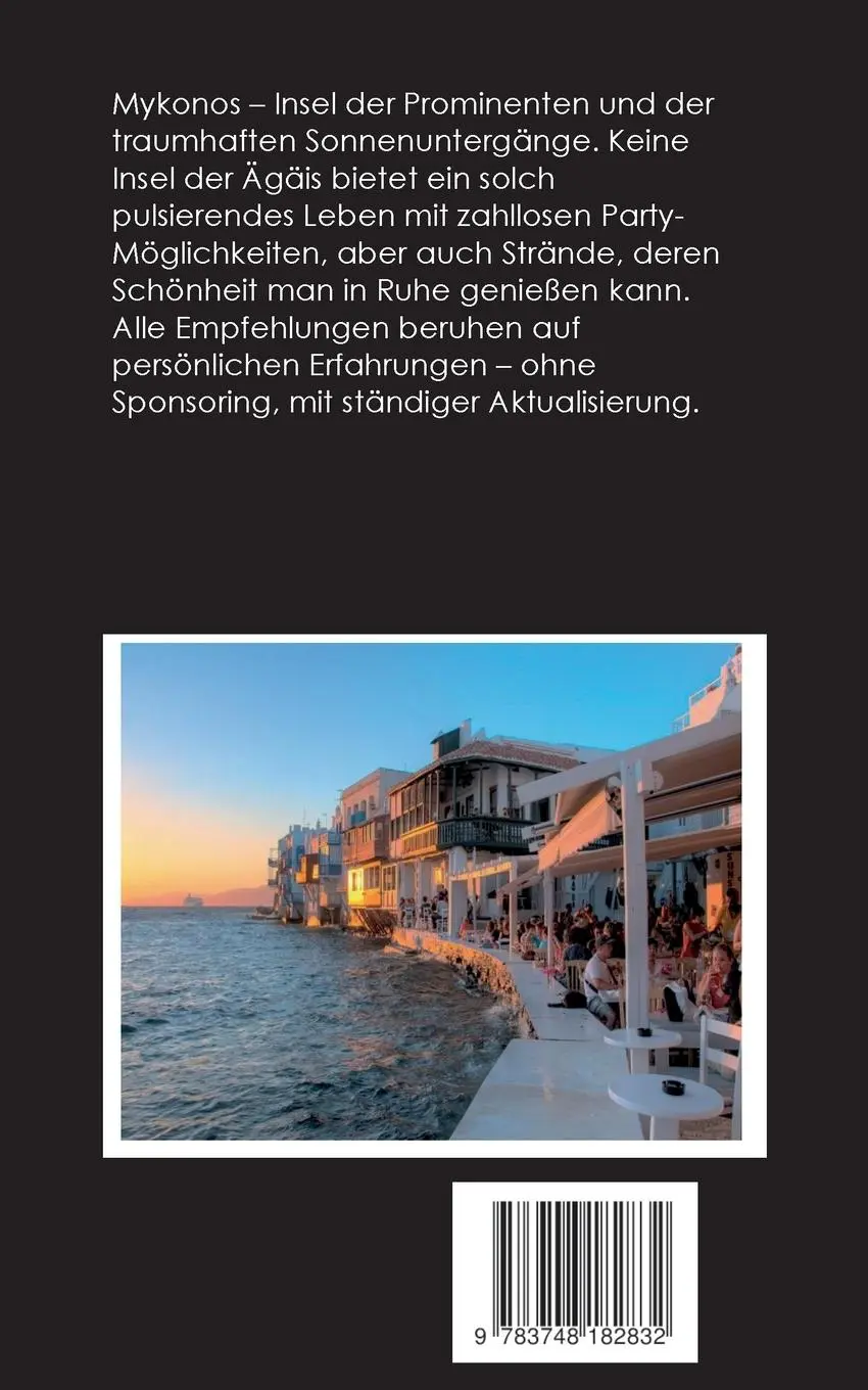 Rückseite: 9783748182832 | Gay Mykonos 2020 | Reiseführer | Apostolos Nikolaidis | Taschenbuch