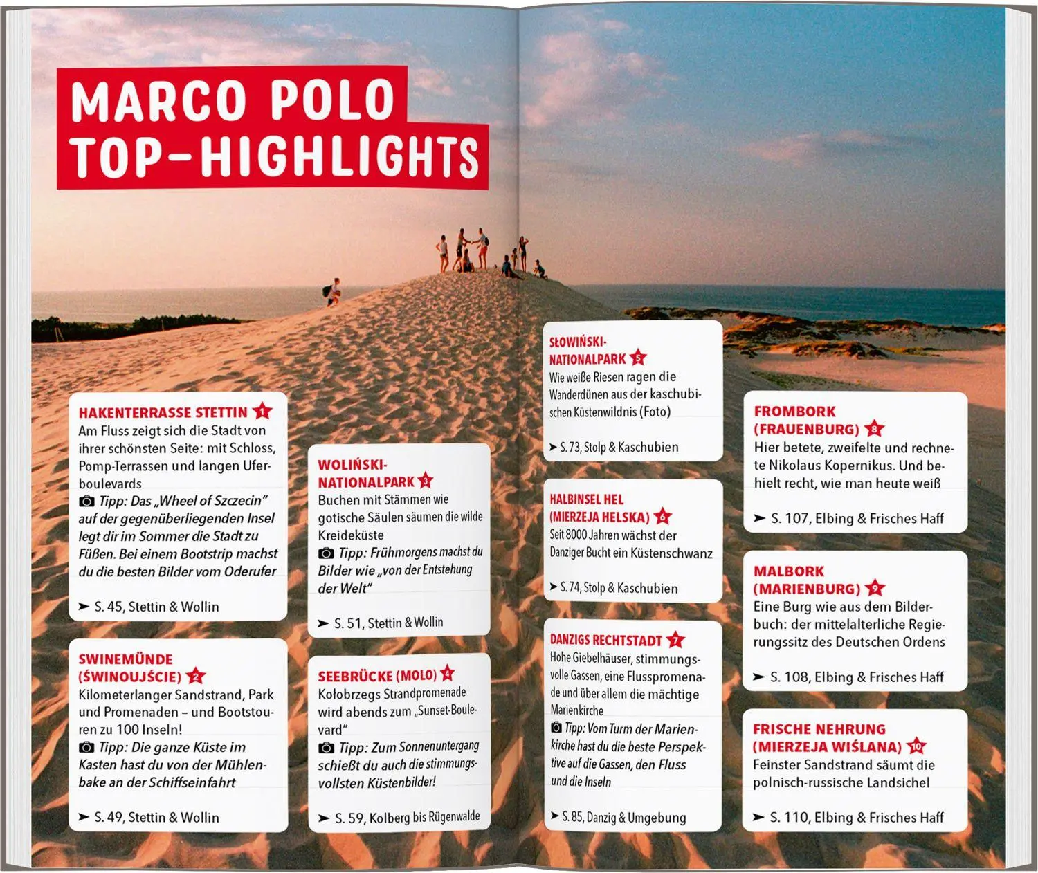 Bild: 9783829742832 | MARCO POLO Reiseführer Polnische Ostseeküste, Danzig | Gawin (u. a.)