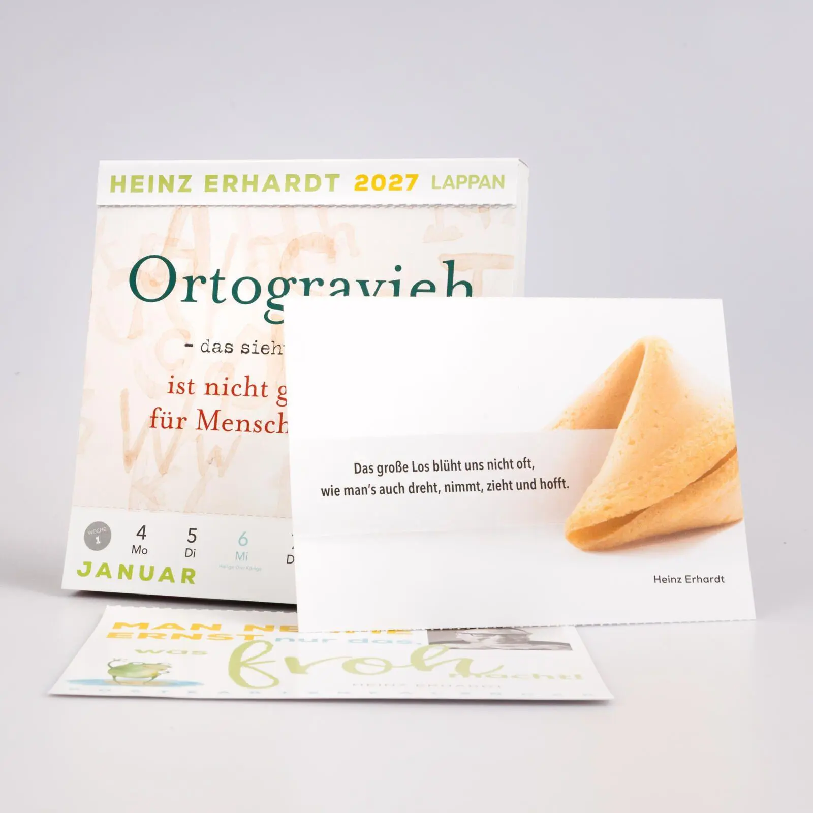 Bild: 9783830322832 | Heinz Erhardt: Postkartenkalender 2027 | Heinz Erhardt | Kalender
