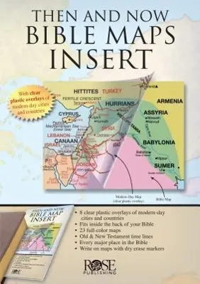 Cover: 9781596362932 | THEN &amp; NOW BIBLE MAPS INSERT | Rose Publishing | Taschenbuch | 2008
