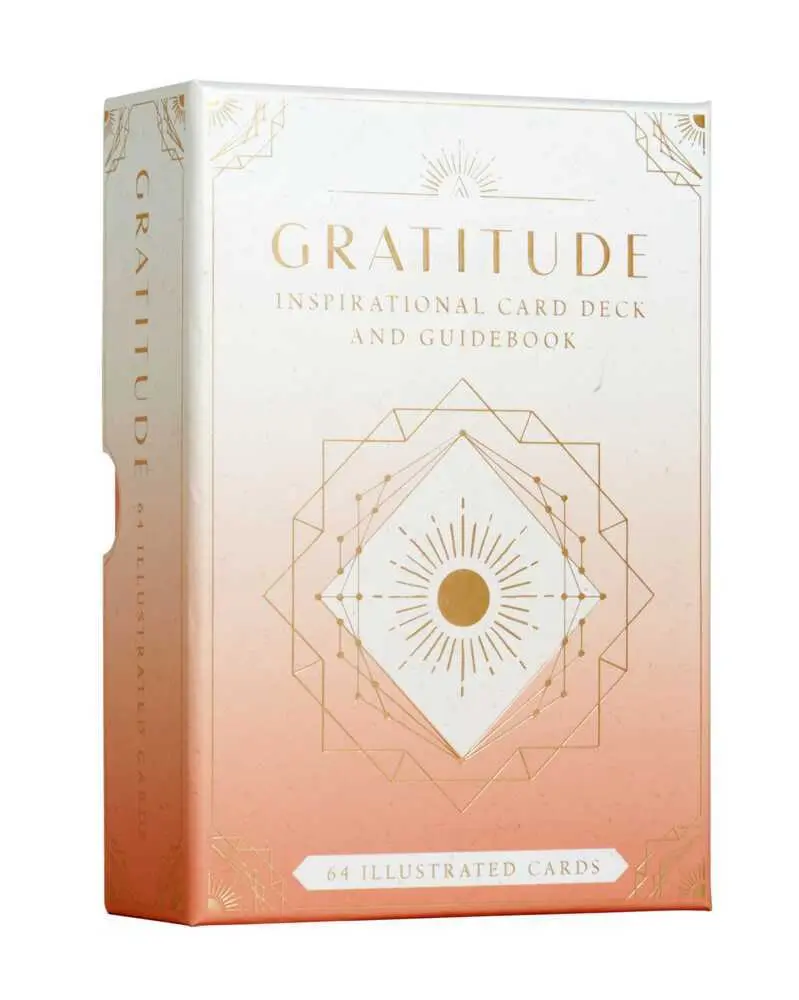 Cover: 9781647222932 | Gratitude | Inspirational Card Deck (64 Cards) and Guidebook | Scholl
