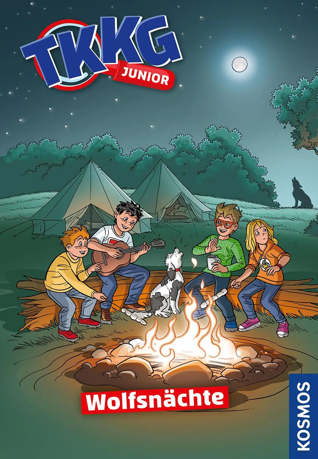 Cover: 9783440182932 | TKKG Junior, Wolfsnächte | Taschenbuchausgabe | Kirsten Vogel | Buch