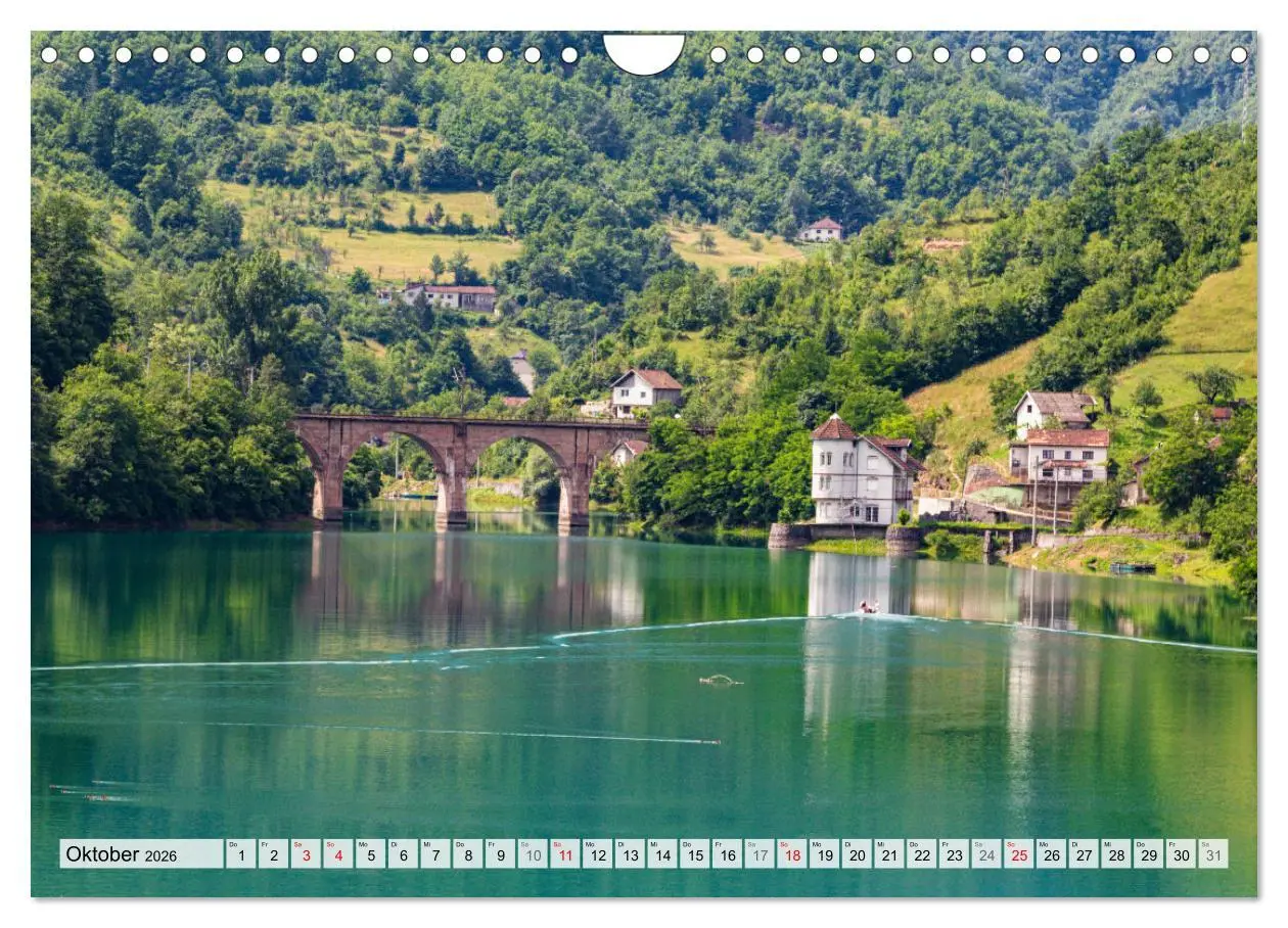 Bild: 9783457322932 | Wasserzauber Bosnien-Herzegowina (Wandkalender 2026 DIN A4 quer),...