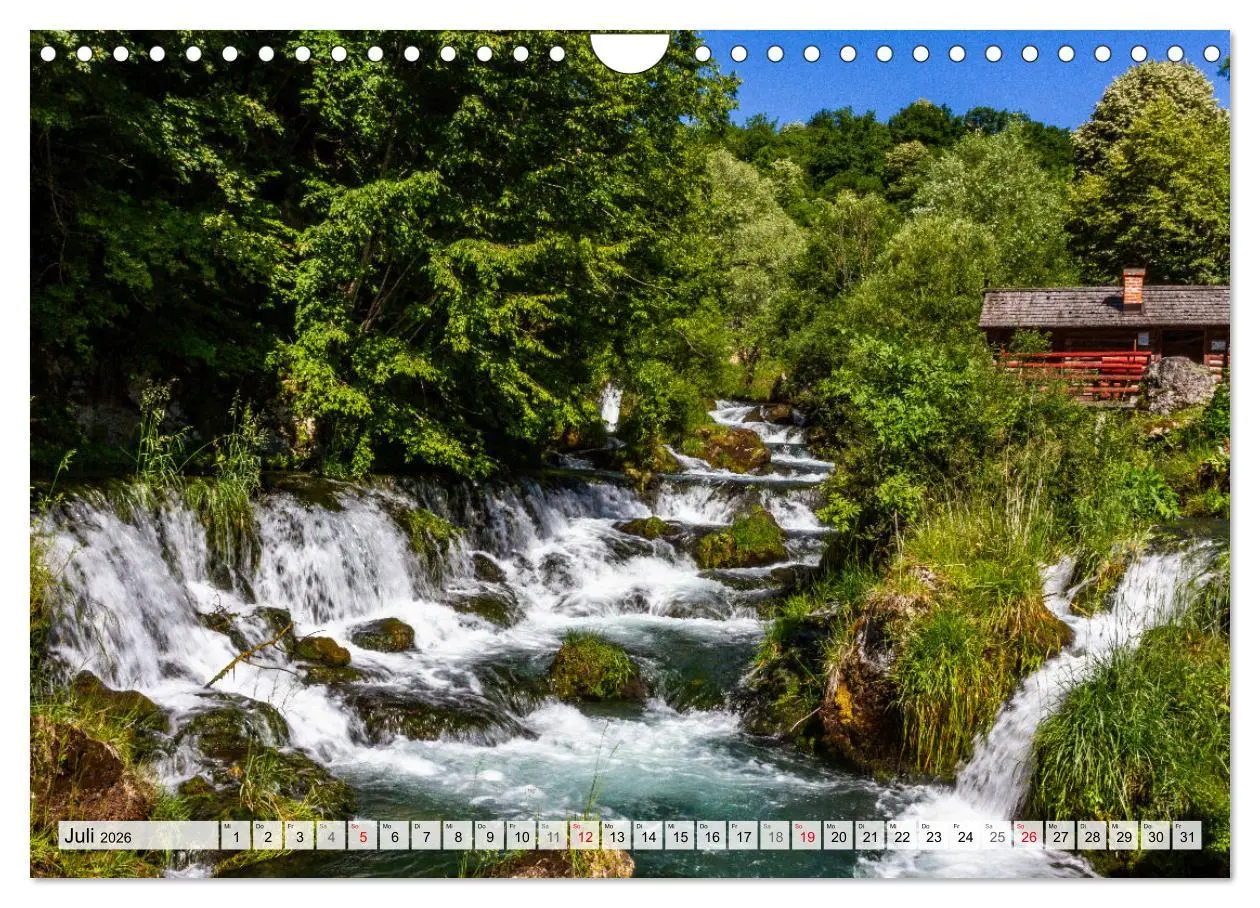 Bild: 9783457322932 | Wasserzauber Bosnien-Herzegowina (Wandkalender 2026 DIN A4 quer),...