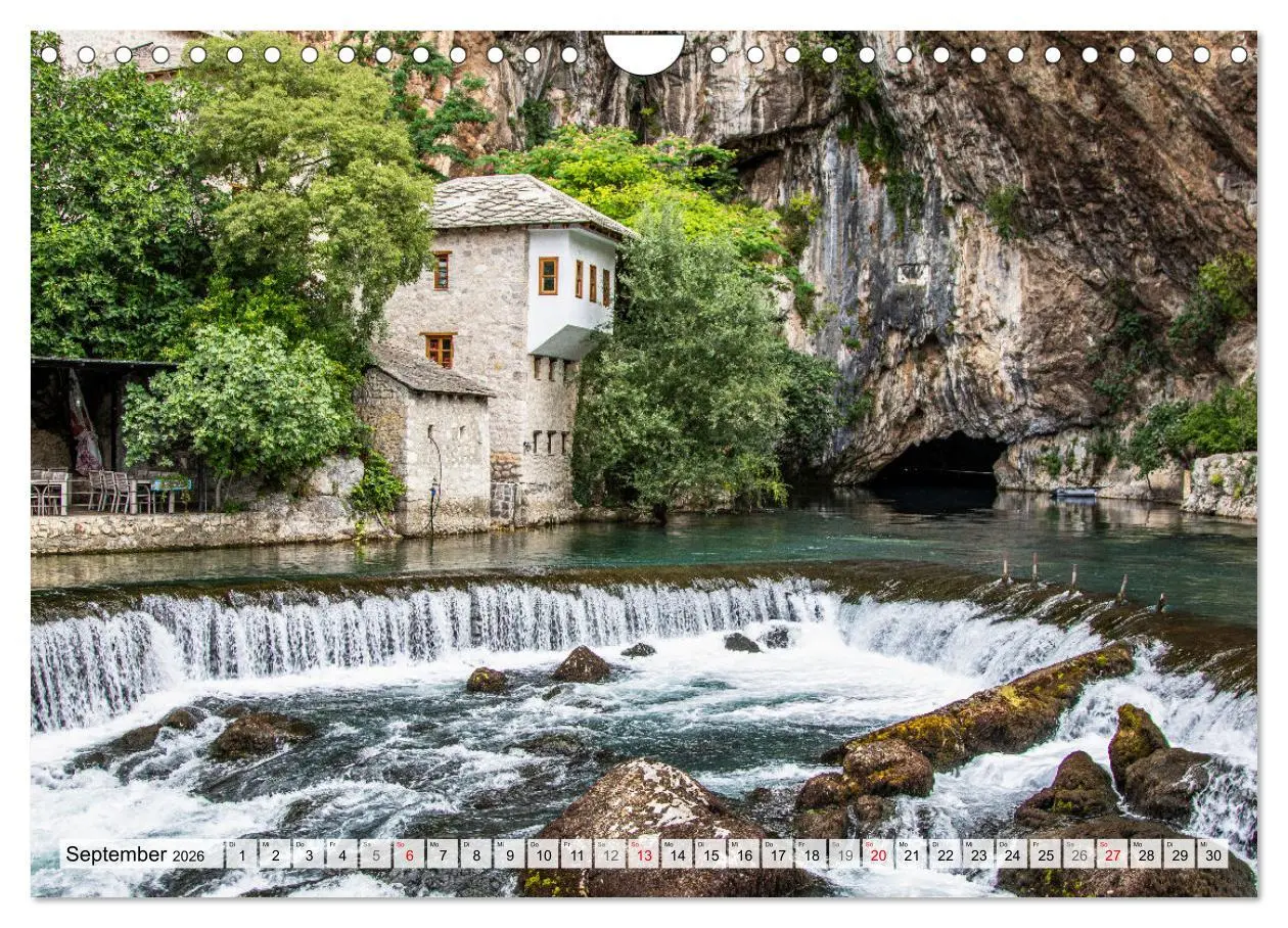 Bild: 9783457322932 | Wasserzauber Bosnien-Herzegowina (Wandkalender 2026 DIN A4 quer),...